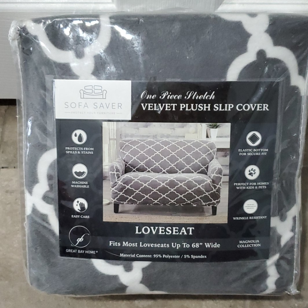 Plush Loveseat slipcover